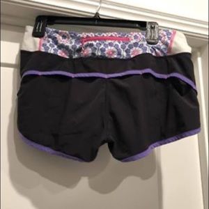 Lululemon speed shorts